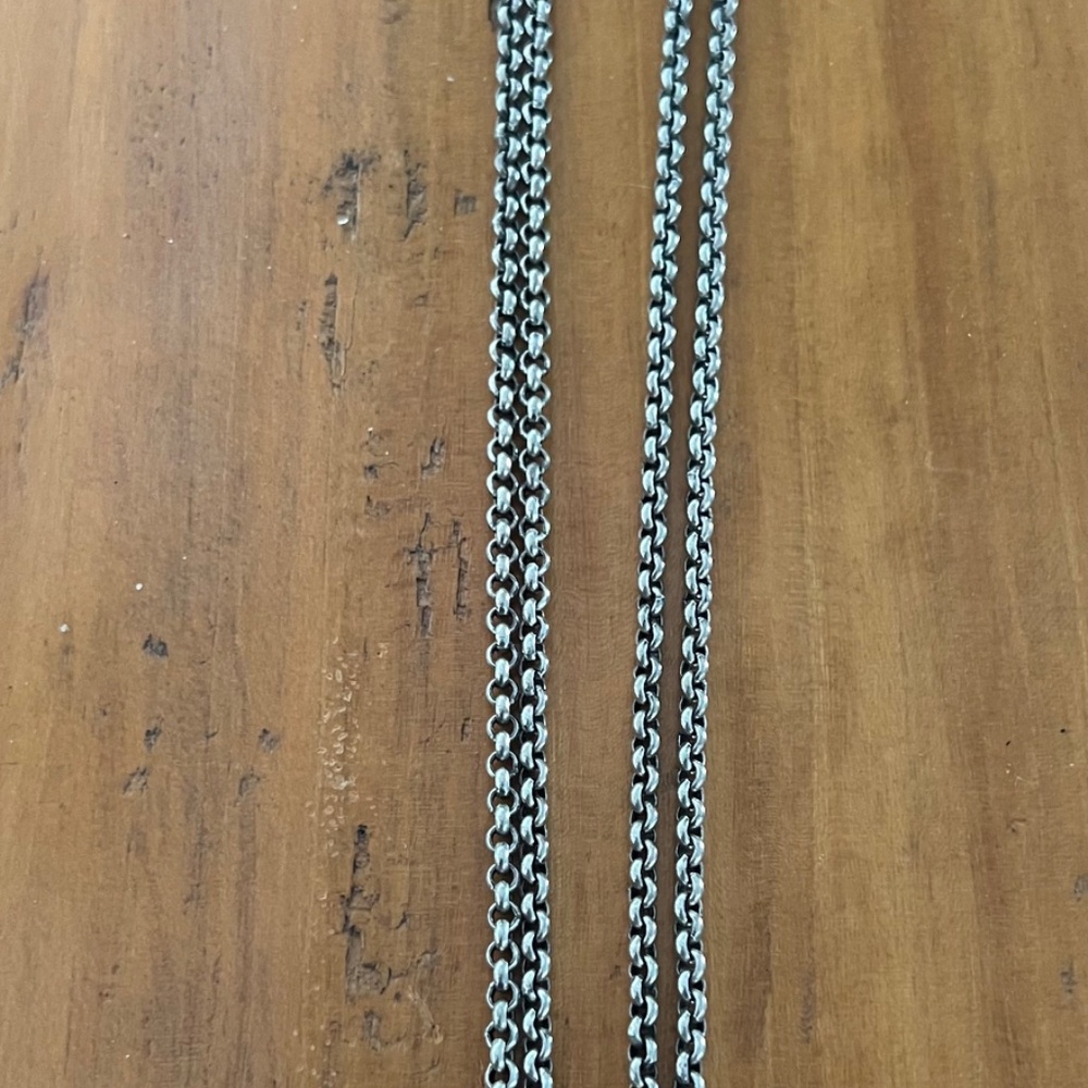 Choker Necklace With A Heart Pendant - (8" when clasped) - Picture 14 of 15